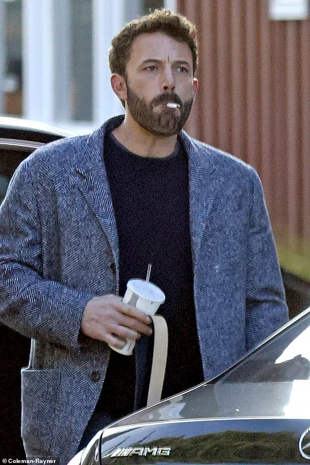 Ben Affleck's ex-wife Jennifer Garner thought cigarettes were 'disgusting' ¿ and banned him from smoking around their children (pictured above in 2022)