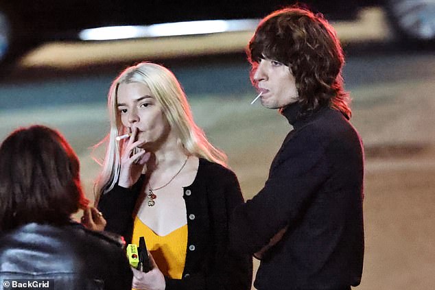 Anya Taylor-Joy and her husband Malcolm McRae are known to enjoy a cigarette together, with the couple spotted puffing away together over the years (seen in November 2023)