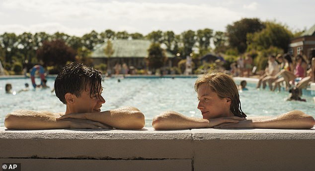 He also returned, but this time to Venice to film his LGBTQ+ drama My Policeman alongside The Crown star Emma Corrin
