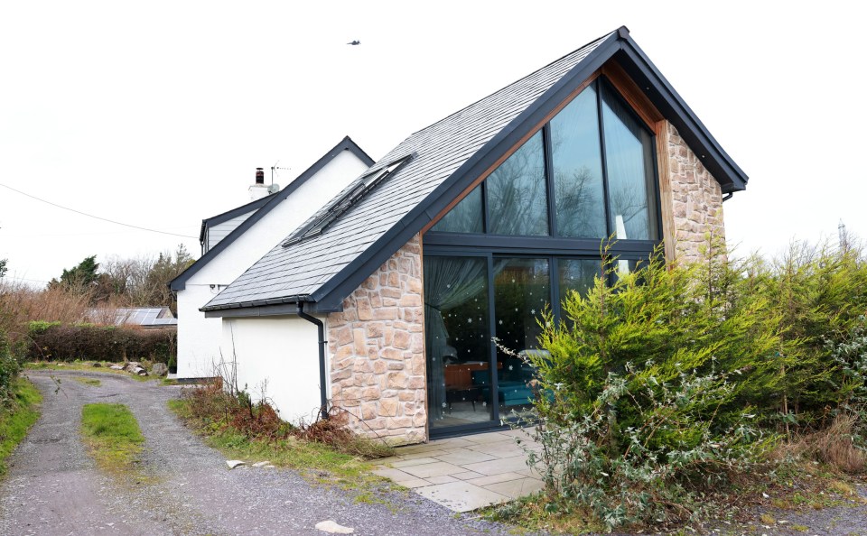 House extension built without planning permission.