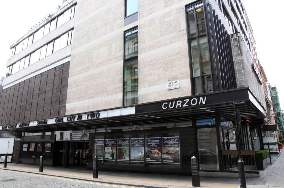 Curzon Cinema in Mayfair, London.