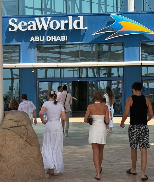 The Abu Dhabi theme park is one of 47 SeaWorld attractions across the world