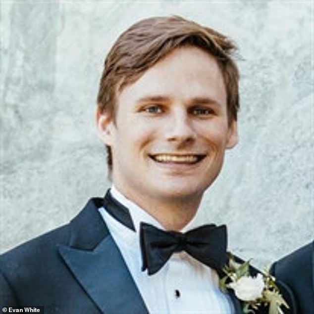 Evan White, shown above, lost his four-year battle with colon cancer at age 29