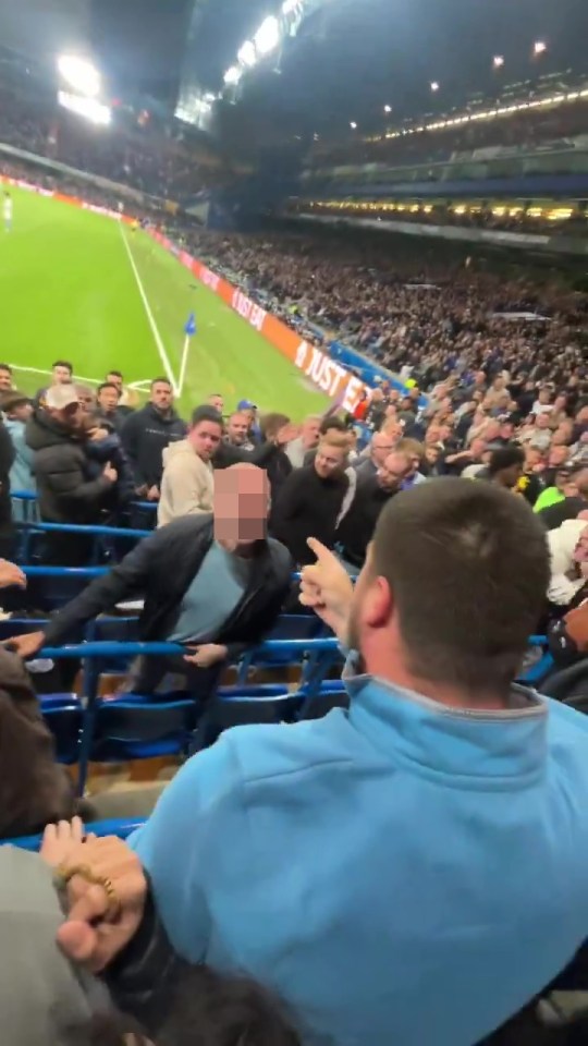 Stamford Bridge brawl.