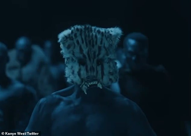 The rapper, 47, took to X/ Twitter on Thursday to share the clip, which showed a group of shirtless black males draped in animal skins professing their love for Hitler