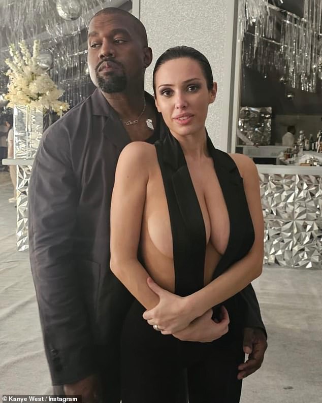 Kanye also referenced his wild antics with new wife Bianca Censori - who he has been accused of 'controlling' by parading her around in near-naked ensembles