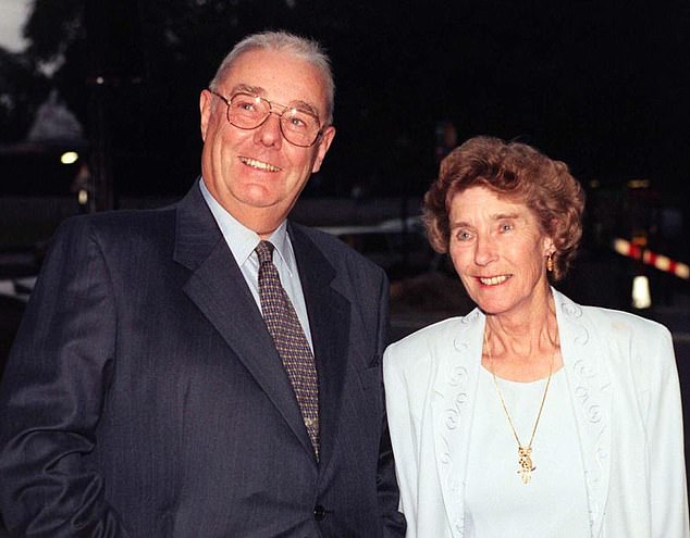 Julie's father John and mother Jan. Julie shared his dimpled smile and her adoration for animals. The couple died just two weeks apart in 2023 shortly before their 90th birthdays