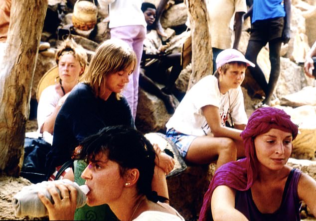 Julie Ward during her six-month trip-of-a-lifetime to explore Africa before her father endured the phonecall every parent dreads in September 1988 when he were told she was missing