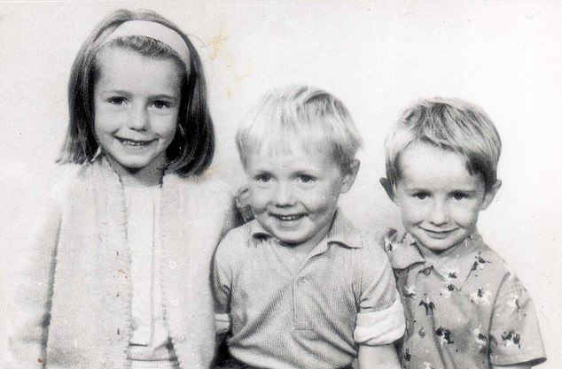 Julie was the eldest sibling who always looked after her cherubic younger brothers in a family home filled with love