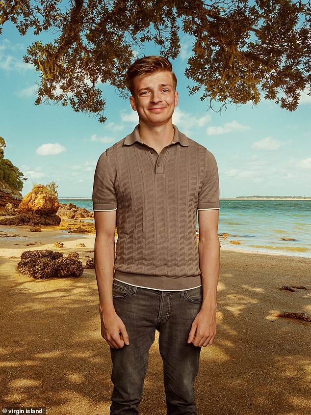 Dave, 24, described himself as a 'boring' accountant with a boring life and a non-existent love life. When friends jokingly suggested he apply, he ended up seeing it as a lifeline