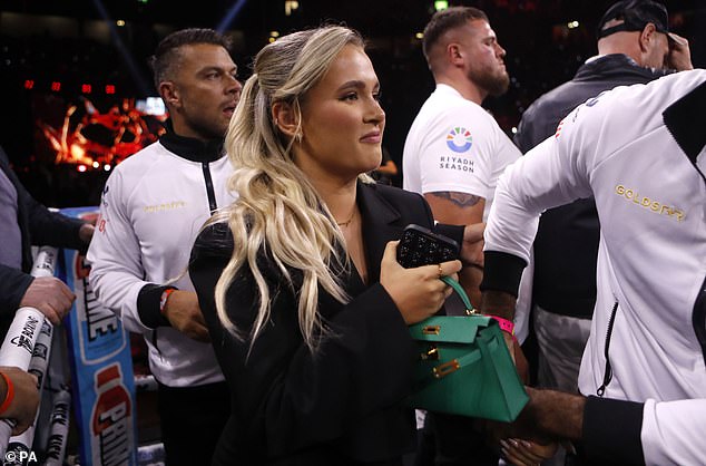 Tommy Fury dedicated victory to 'sweetheart' Molly-Mae Hague who was at the fight