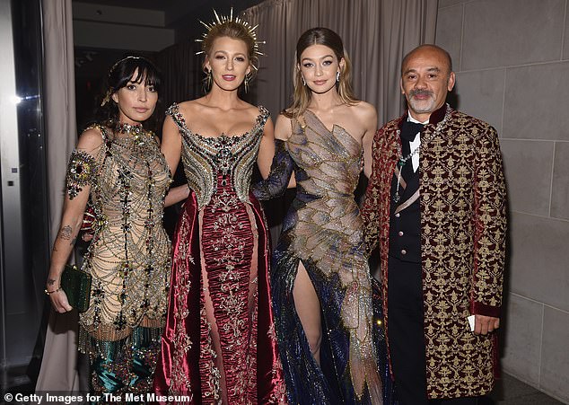 'She is not, and will never be, one of Blake’s "dragons",' the source said, citing a text exchange between Baldoni and Lively, where she compared Swift to a 'dragon' (pictured at the 2018 Met Gala)