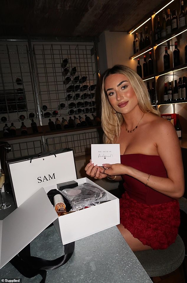 The sex worker said she and Henry forked out the cash to make sure their guests could drink and eat whatever the pleased while they celebrated the couple's love. The pair also handed out gift boxes to their loved ones at the end of the evening