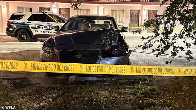 Howells, 32, plowed into the victims at a Walmart parking lot in Largo on Thursday, according to police