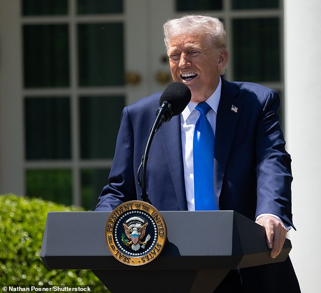 Donald Trump has touted his immigration crackdown as he marked his 100th day in office