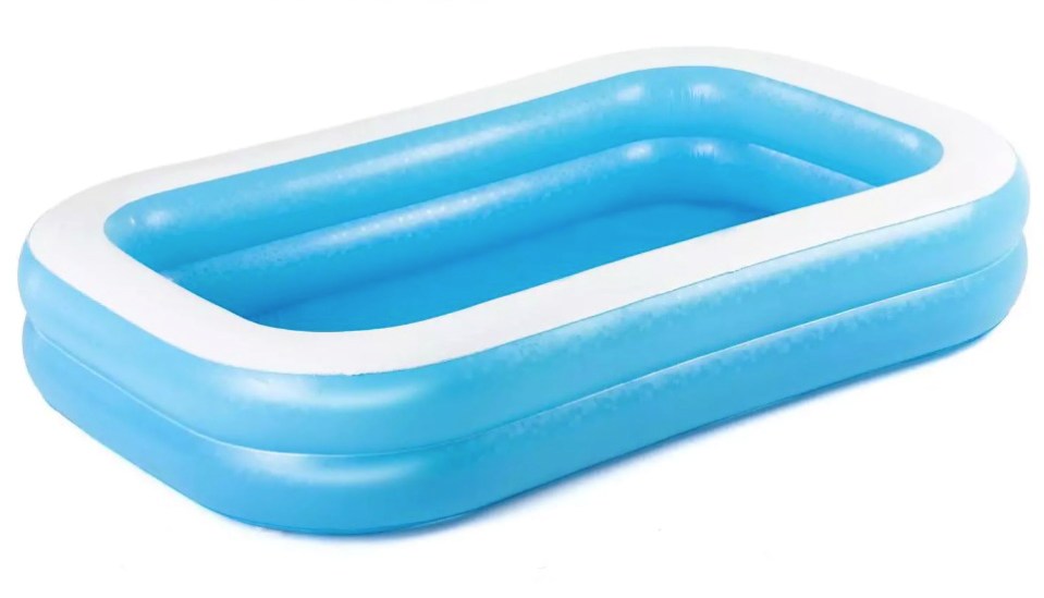 Bestway Rectangular Paddling Pool - 9ft - £35.00<br />
<x-embed href=