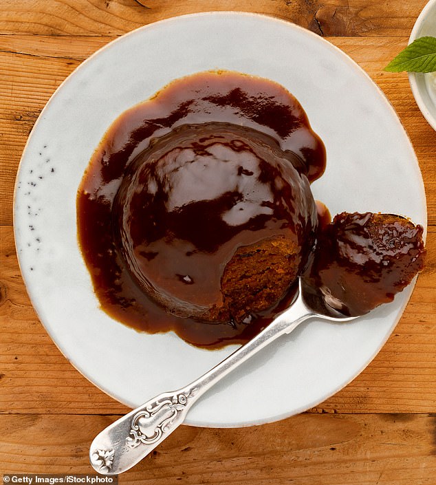 Lou would end her last supper with a sticky toffee pudding