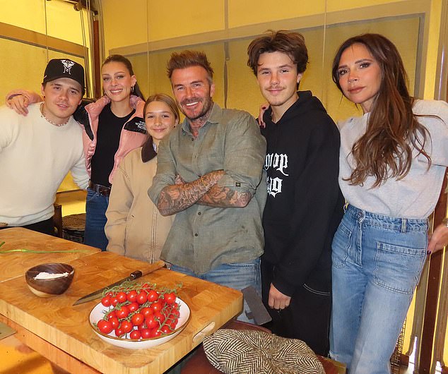 It sadly looks today as though the famously tight-knit Beckhams have been torn asunder