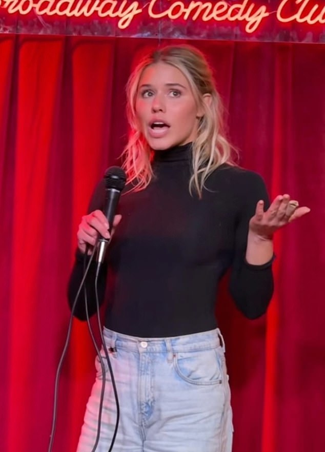 Alessandra Balazs has launched her career as a comedienne - no doubt Harry and Meghan will be hoping they don¿t find themselves the punchline