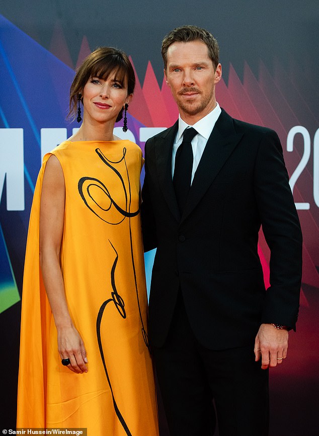 Benedict Cumberbatch, with wife Sophie Hunter, wants to stop the construction of a block of flats near their multi-million-pound homes in north London