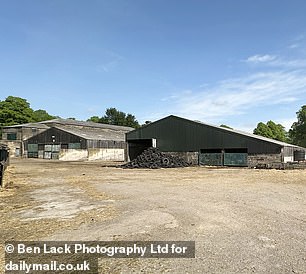 Pictured: The farm in Wentworth