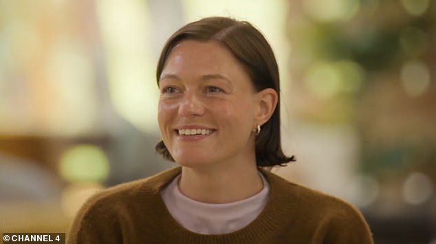 Virgin Island features two trained surrogate partners, Kat Slade (pictured) and Andre Lazarus, who help the contributors to put any issues regarding intimacy aside