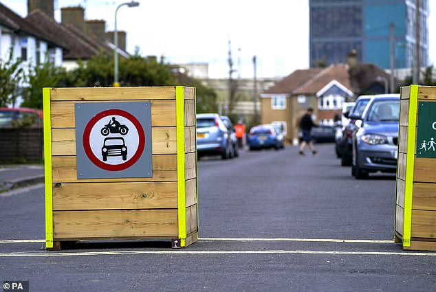 Low Traffic Neighbourhood work by blocking cars from going down residential streets