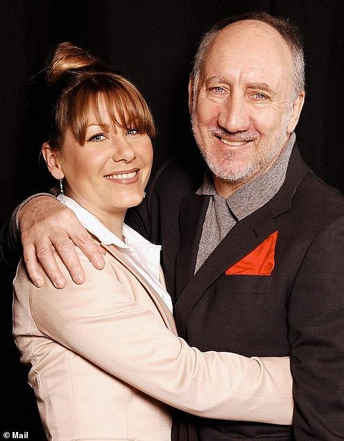 Pete with his wife Rachel Fuller