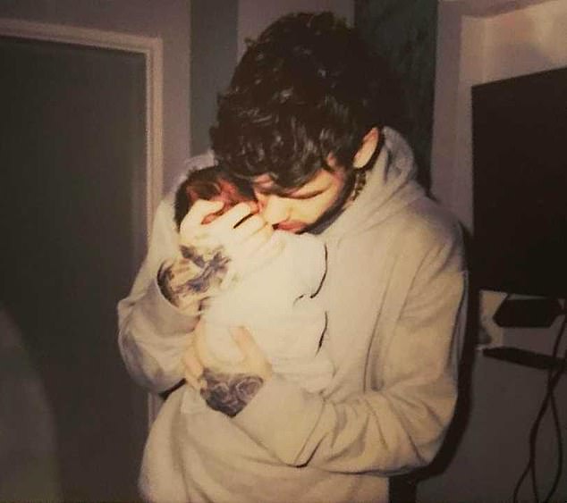 But despite ending things romantically, the pair continued to be bonded through their son, and stayed close over the years as they co-parented Bear, with Liam later declaring: 'Cheryl¿s always there for me' (pictured with Bear)