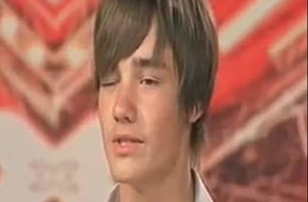 His first audition on the X Factor, when he was just 14, saw him even give a then 24-year-old Cheryl a cheeky wink during his performance (seen)
