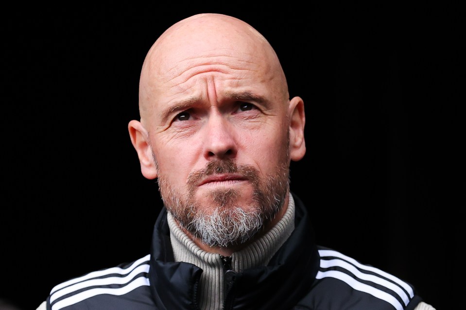 Headshot of Erik ten Hag, manager of Manchester United.