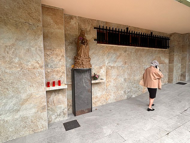 The only contact the nuns have with the outside world is through the window where they sell their pastries, cakes and pies, which are popular with locals