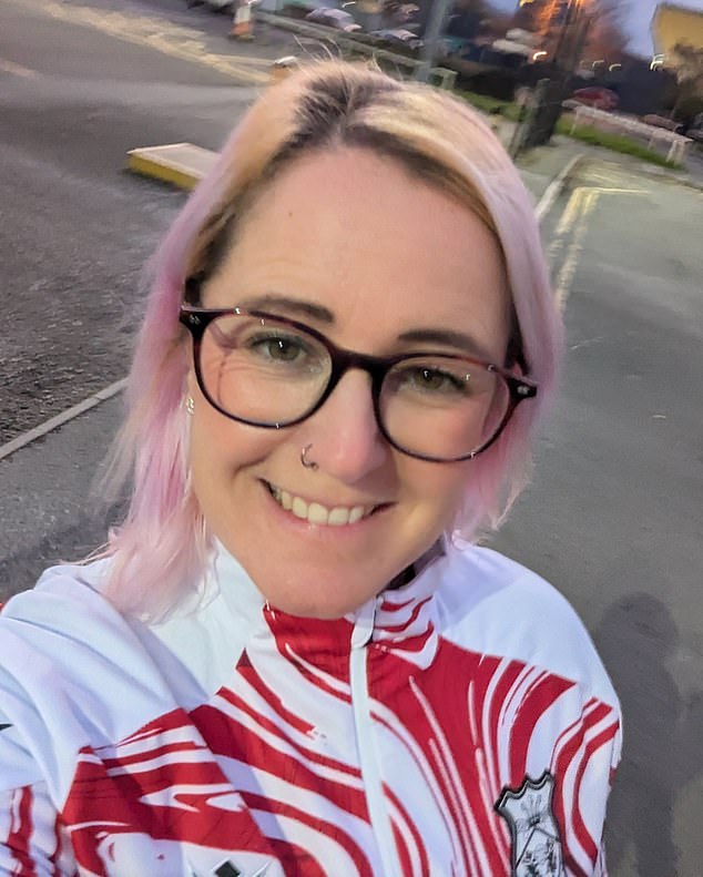 Catherine Jackson (pictured) is set to do a skydive in aid of Young Lives v Cancer after being inspired by Wrexham fan Archie White, 12, who is battling the disease