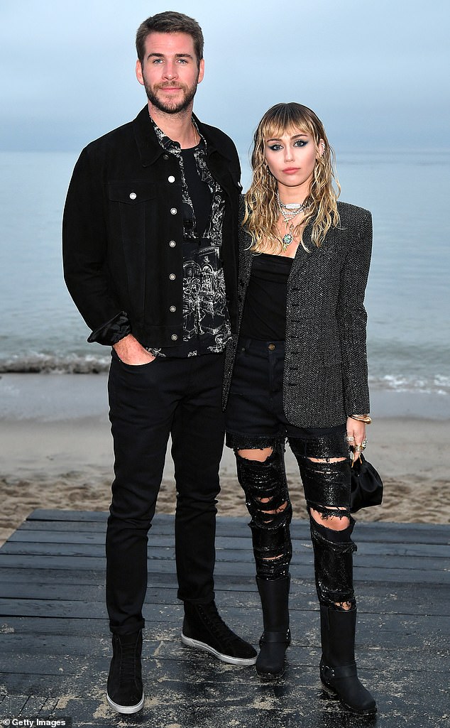 Some fans have speculated that the lyrics referenced to her ex Liam Hemsworth whom she was married to from 2018 through 2020; former couple seen in 2019 in Malibu