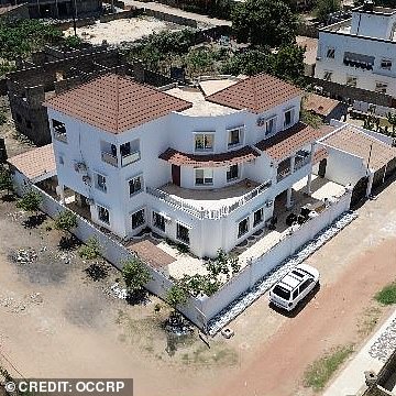 The First Lady's property portfolio in Africa is said to include this villa in Bijilo, in Gambia