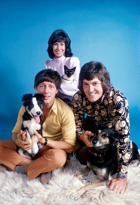 The broadcaster has opened up on a mortifying incident that saw her reveal slightly more of herself than intended (pictured on the show with John Noakes and Peter Purves in 1971)