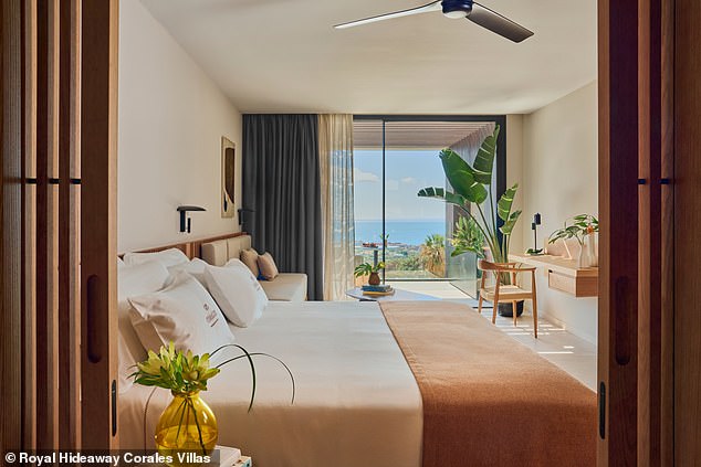 Designed by renowned architect, Leonardo Omar, the villas feature clean lines, glass balconies, natural stone and infinity pools that merge with the skyline