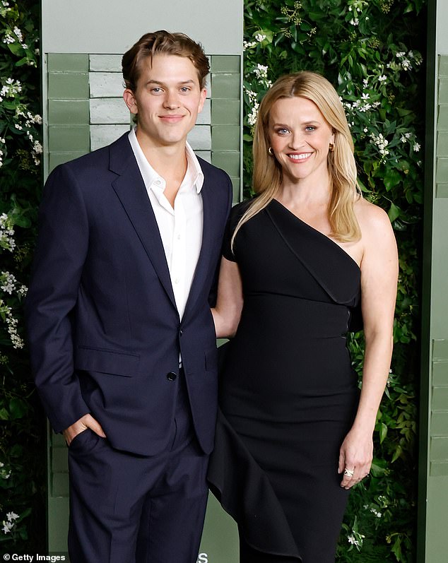 'It was the showrunner's idea. He came up to me and said, "We're thinking about offering the role of Christian in flashbacks to your son." I was like, "wow,"' he said. Seen here with mom Reese in 2024