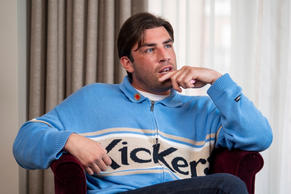 Jack Fincham in an interview discussing bulimia.