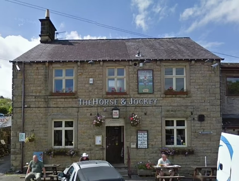 The Horse & Jockey pub.