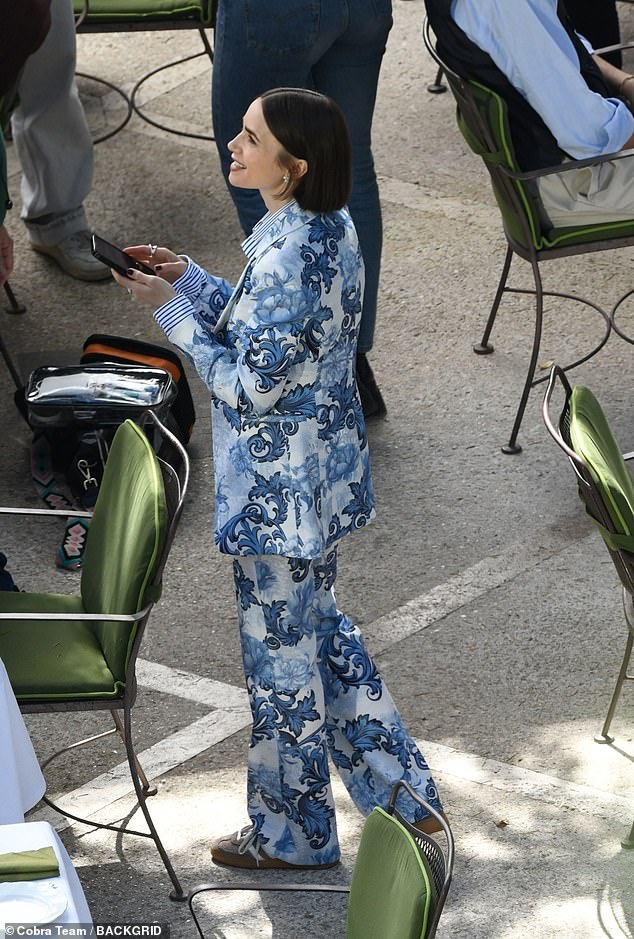 The fourth series of the show concluded on a cliffhanger as Gabriel arrived in the ancient city, but Emily had finally ditched her phone to enjoy a day out with new love Marcello