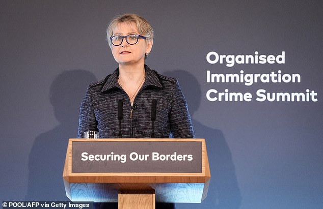 Ms Cooper (pictured) told The Mail on Sunday: 'It is a basic requirement – those who come to the UK should abide by our laws. The system for returning foreign criminals has been far too weak for too long'
