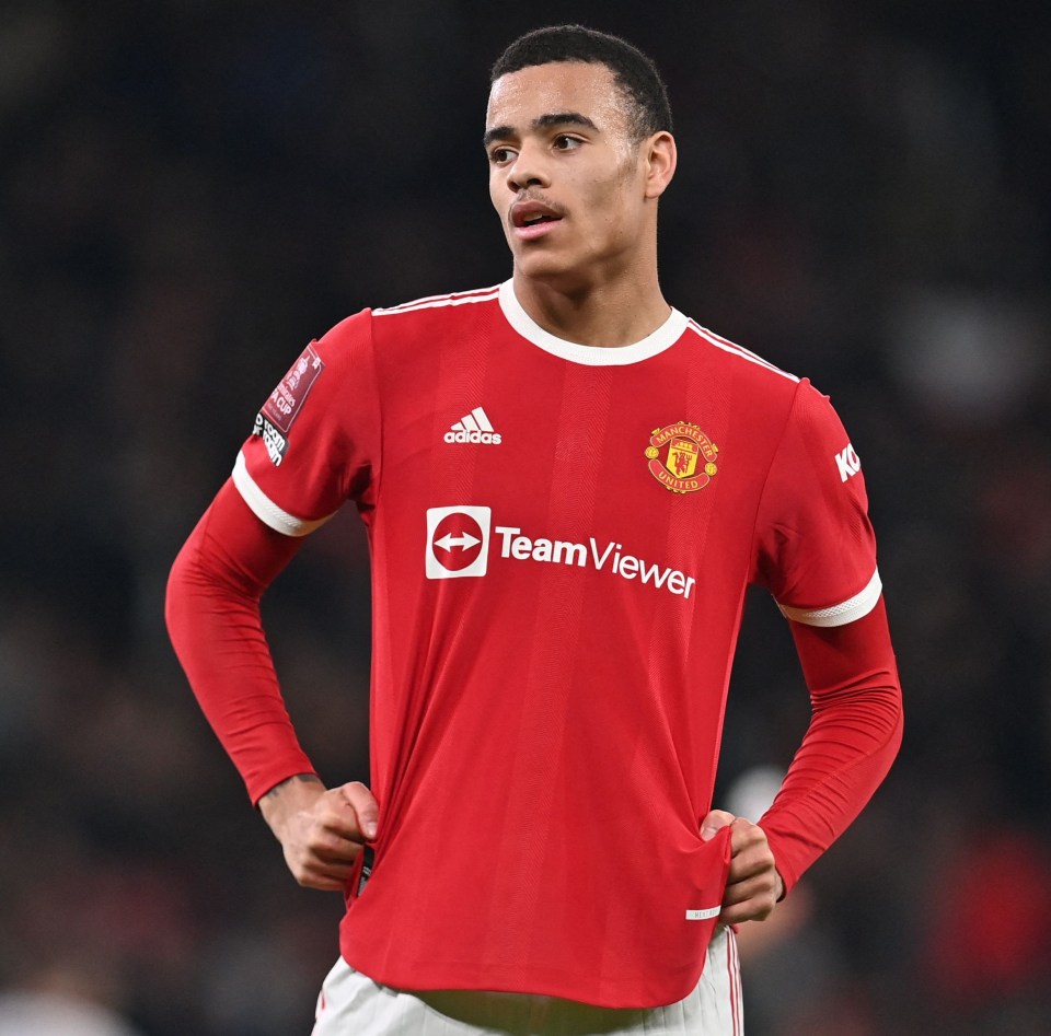 Mason Greenwood, Manchester United striker.