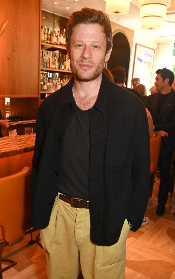 James Norton at a luncheon.