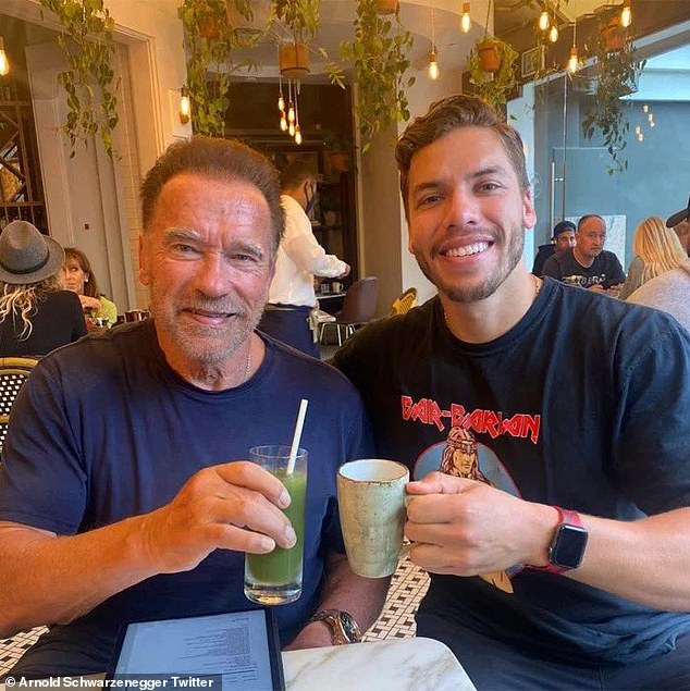 Banea, 27, was thrust into the spotlight when it was revealed that he was the son of Schwarzenegger, 77, and his former maid Mildred Patricia "Patty" Peña, in 2011