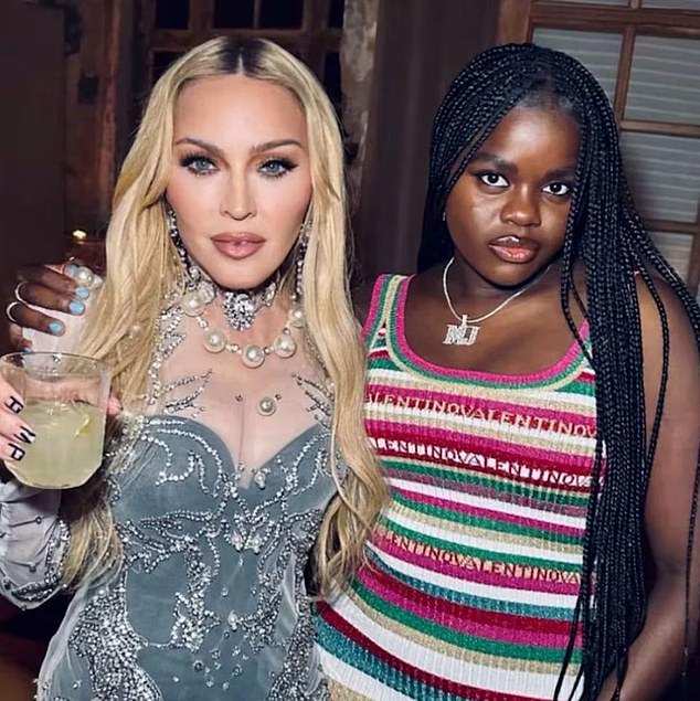 While Madonna's most famous child Lourdes has followed her mother into the spotlight as a model and singer, her 19-year-old daughter Mercy James has not