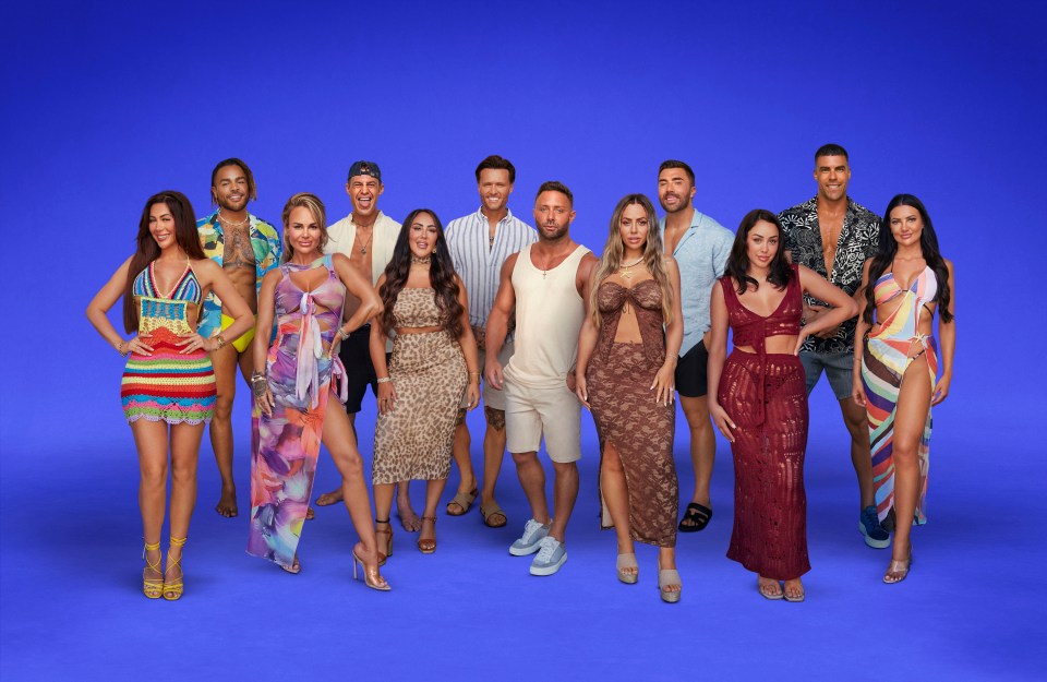 Cast photo from Geordie Shore season 25.