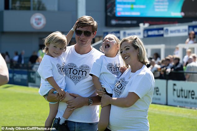 Kelsey shares kids Aurelia, five, and Bodhi, four, with The Wanted star Tom Parker and she is now expecting a baby with Will Lindsay (pictured) after finding love again