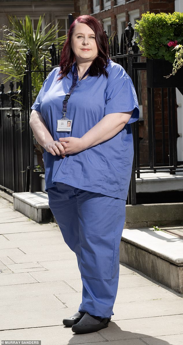 Karen has become one of the Darlington nurses at the heart of a fight to protect women’s safe spaces