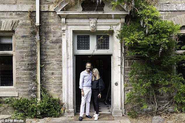 Since the Daily Mail first revealed the dispute between the builder and designer in March 2024, Ms Thornton, 51, and Mr Walton, 69 (both pictured) featured in a glossy photoshoot at the Grade II-listed Jacobean mansion last June